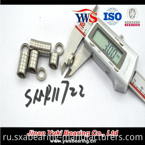 Smr117zz Stainless Steel Miniature Ball Bearing